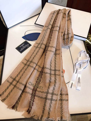 Chanel AA8602 Scarves Chanel Designer Scarf C88629 - Default Title - View 8