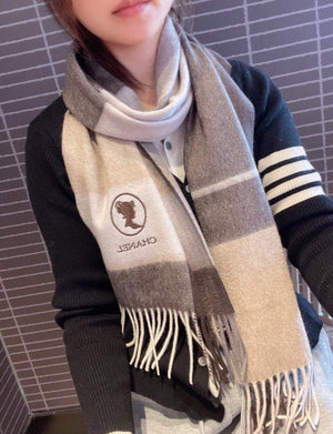Chanel AA8689 Scarves Chanel Designer Scarf C88634 - Default Title - View 1