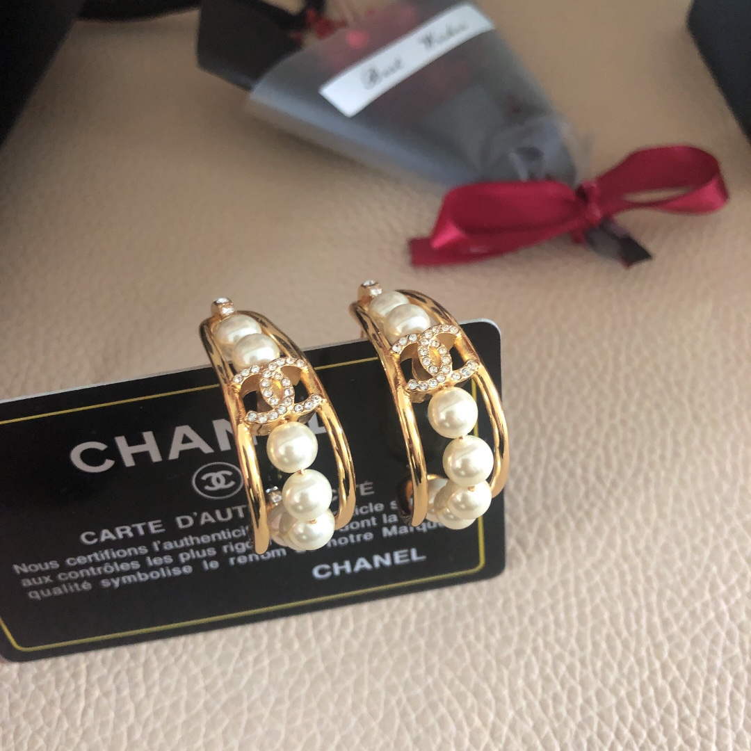 Chanel AB9540 Earring Designer Jewelry CC31729 - Default Title - View 1