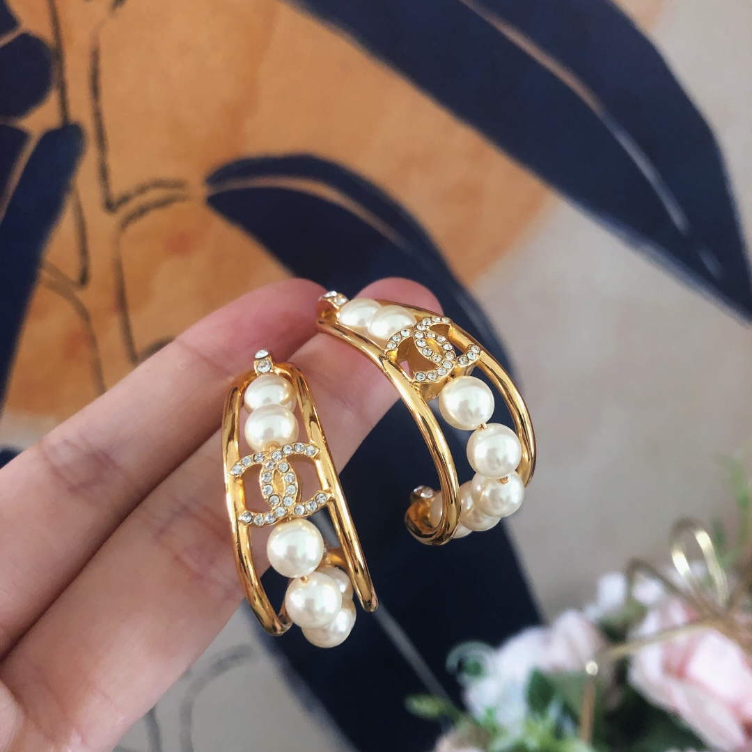 Chanel AB9540 Earring Designer Jewelry CC31729 - Default Title - View 3
