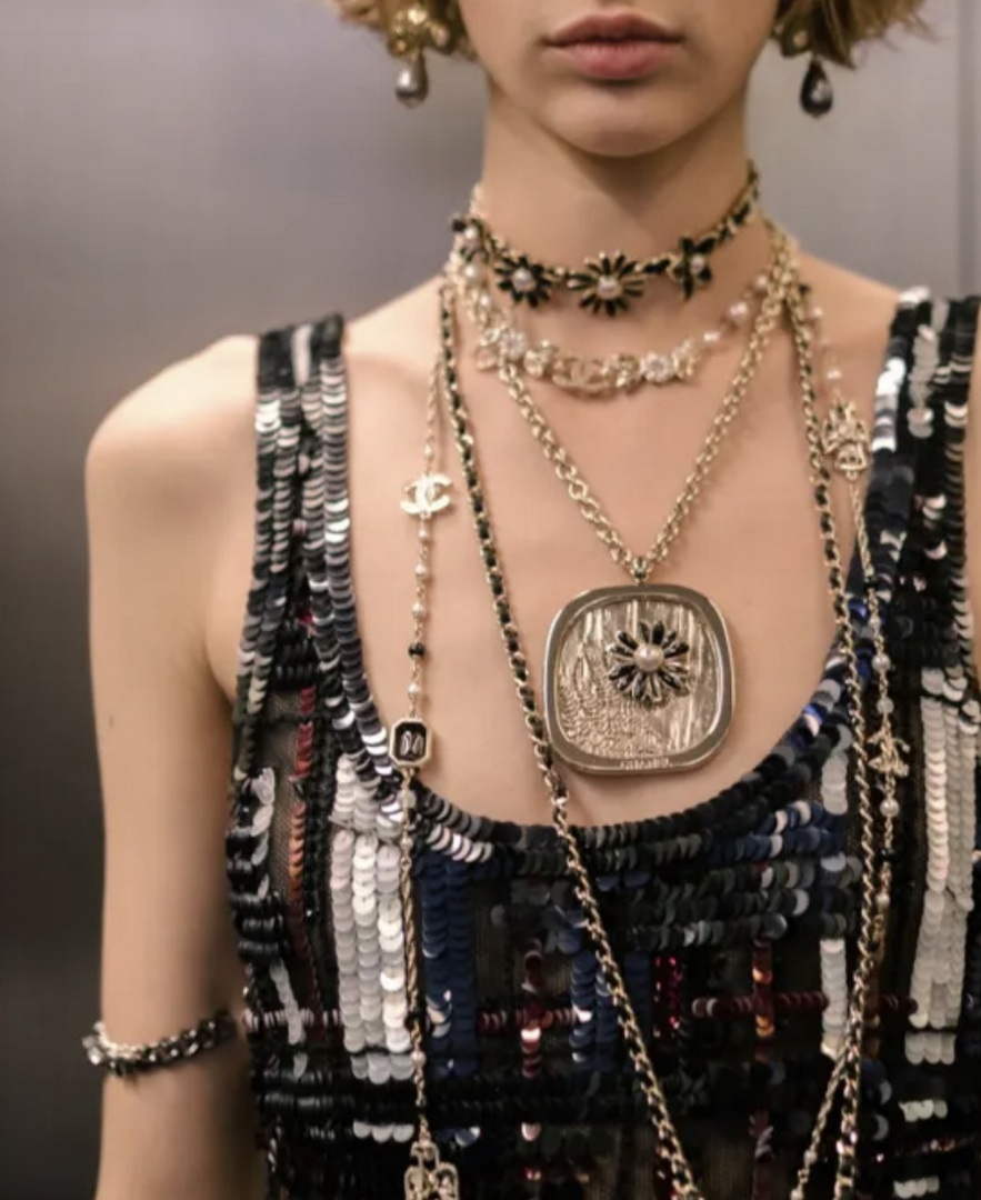 Chanel AB9665 Necklace Jewelry Designer CC31707