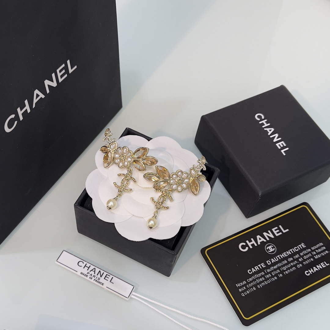 Chanel AB9853 Earring Designer Jewelry CC31521 - Default Title - View 1