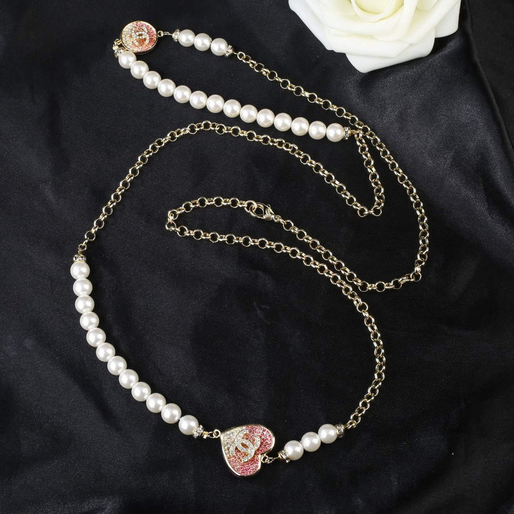 Chanel ABA395 Long Necklace Jewelry Designer CC31702
