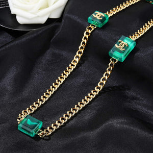 Chanel ABA461 Long Necklace Jewelry Designer CC31701 - Default Title - View 6