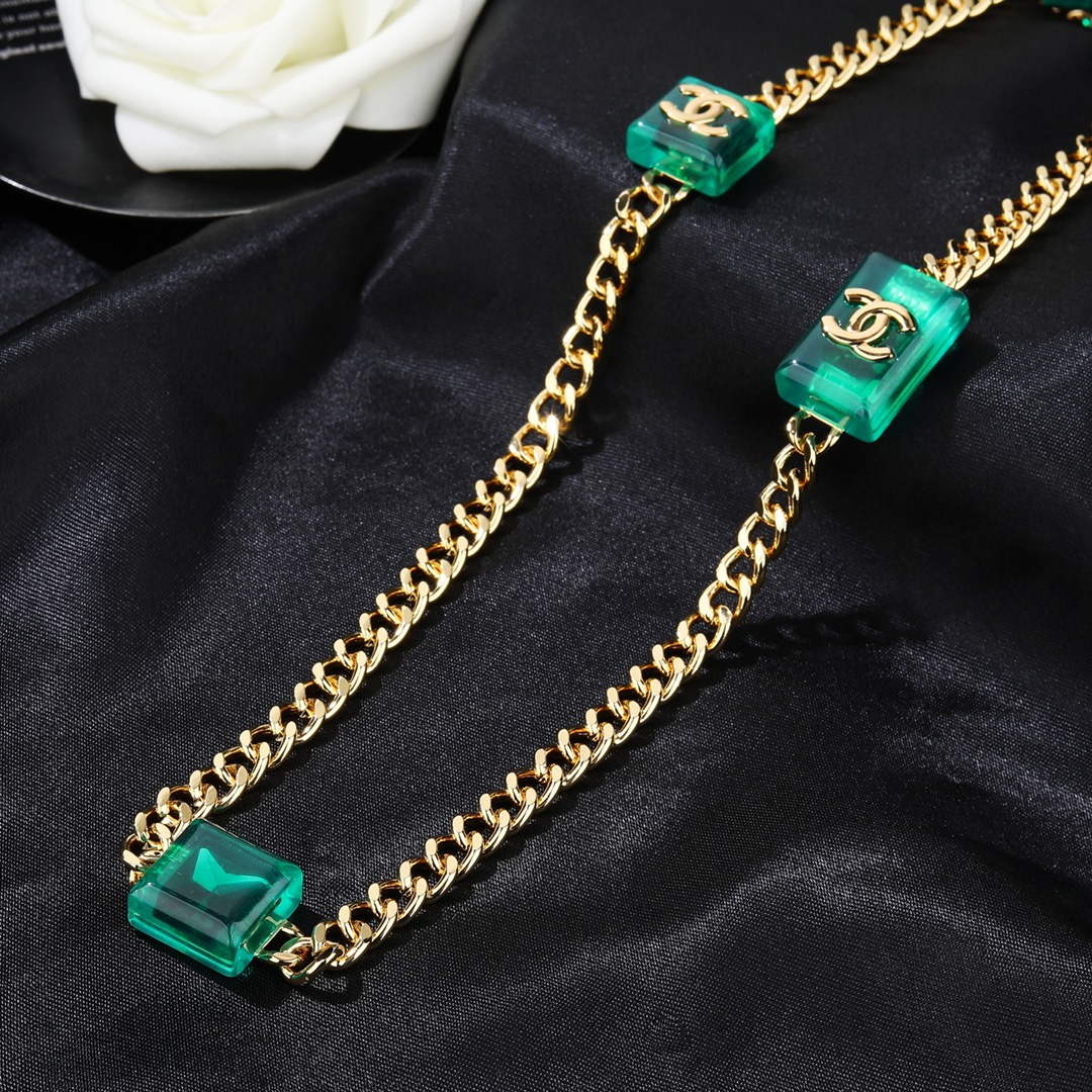 Chanel ABA461 Long Necklace Jewelry Designer CC31701