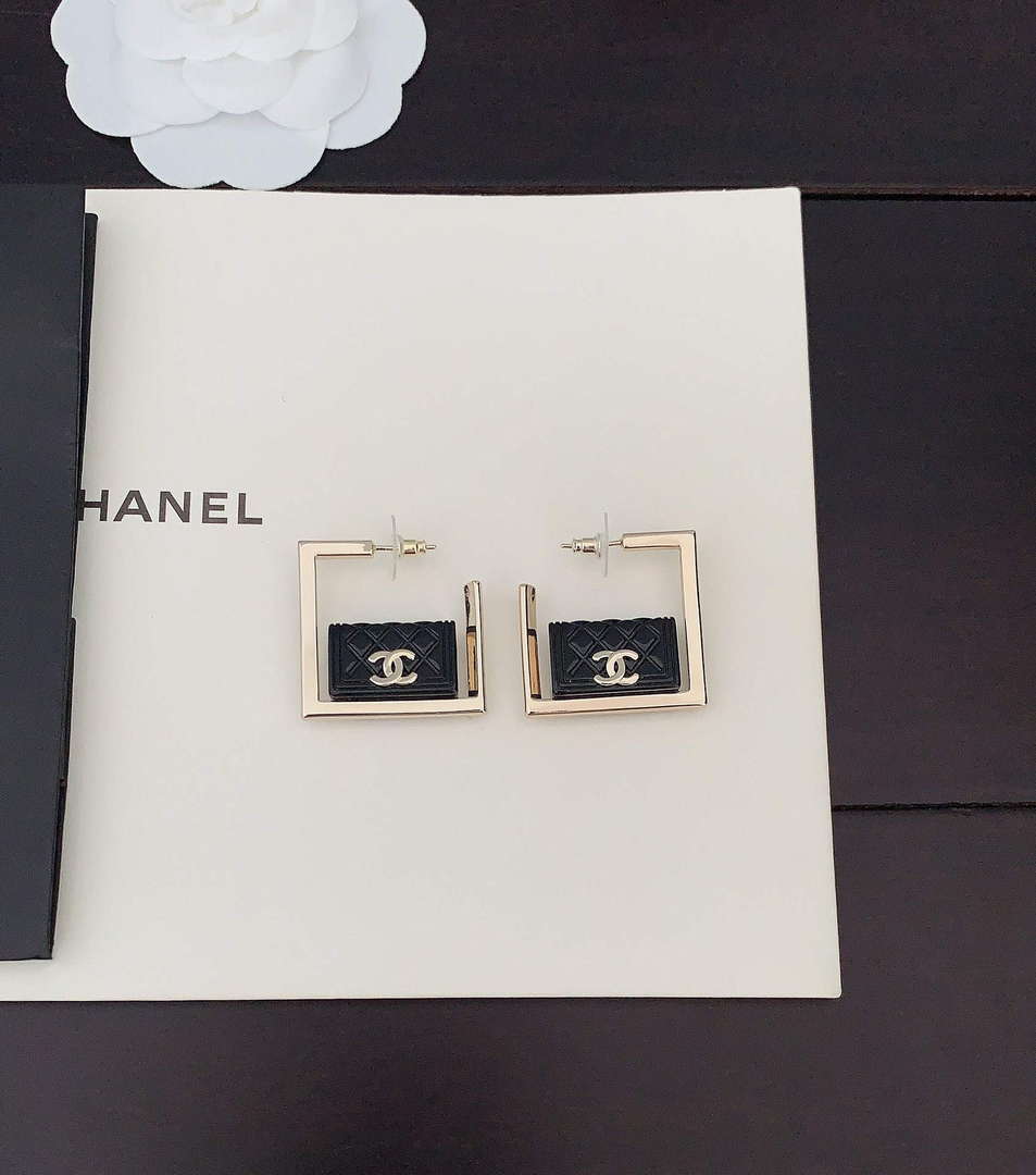 Chanel ABC282 Hoop Earring Fashion Jewelry CC31834