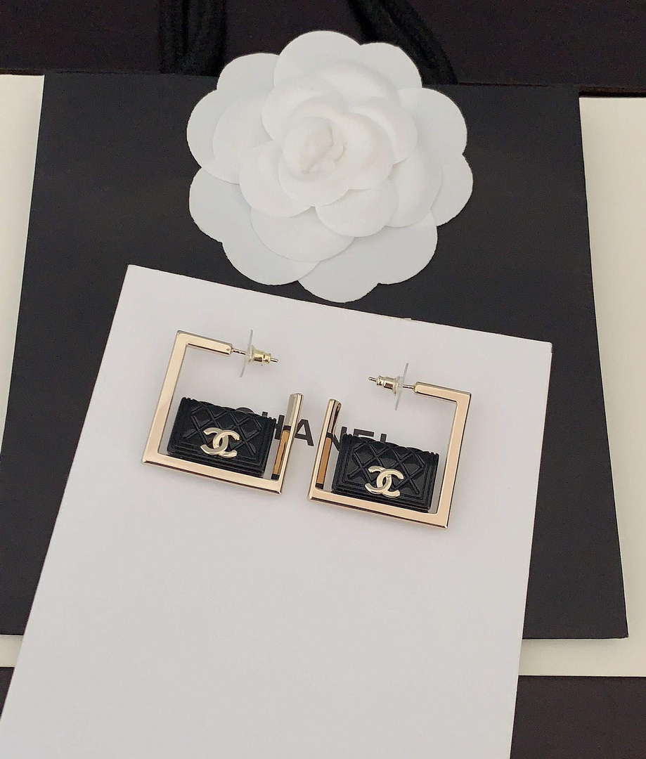 Chanel ABC282 Hoop Earring Fashion Jewelry CC31834