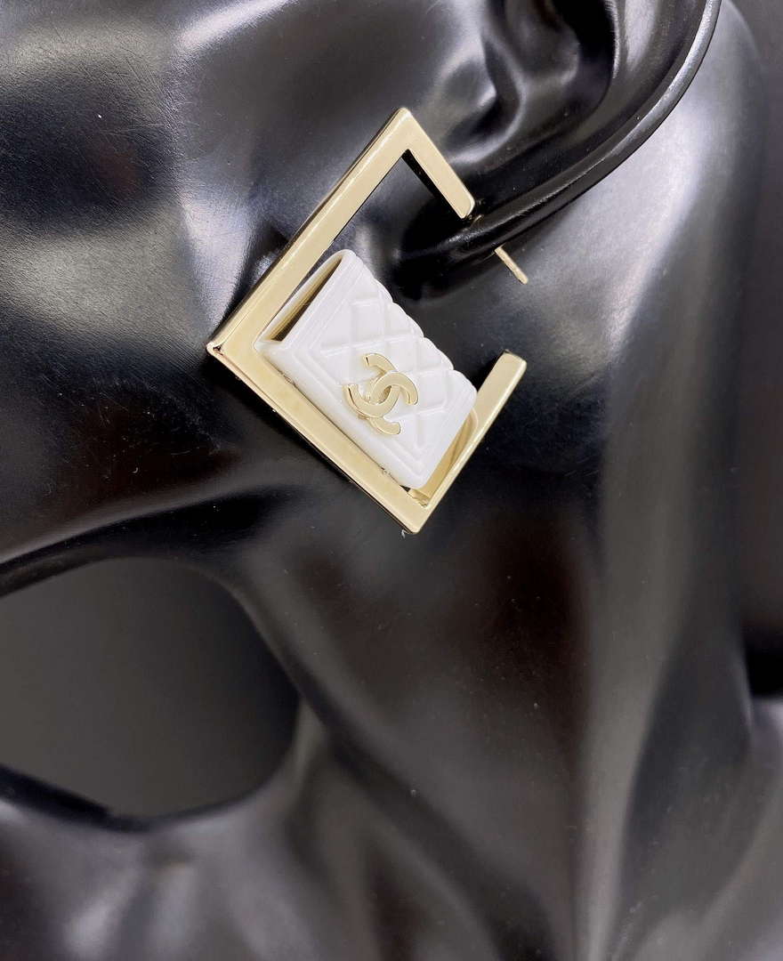 Chanel ABC282 Hoop Earring Fashion Jewelry CC31835
