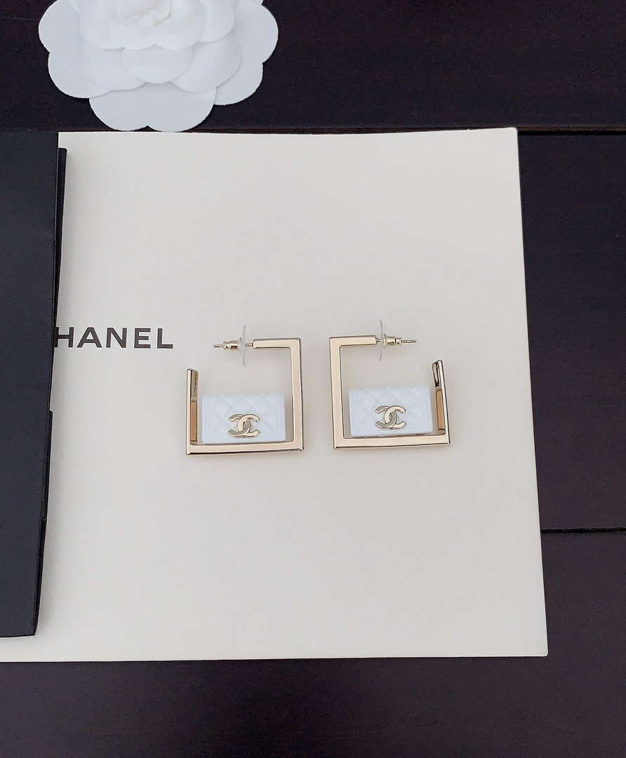 Chanel ABC282 Hoop Earring Fashion Jewelry CC31835