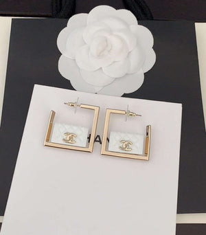 Chanel ABC282 Hoop Earring Fashion Jewelry CC31835 - Default Title - View 4