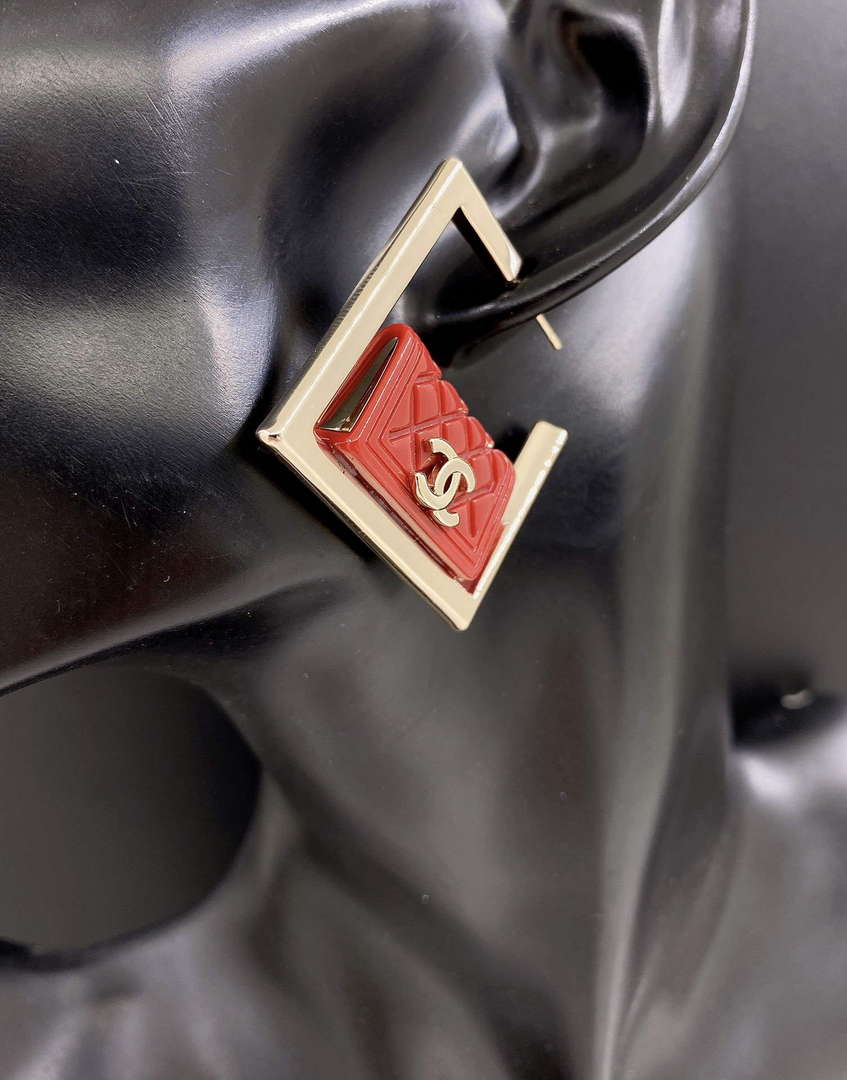 Chanel ABC282 Hoop Earring Fashion Jewelry CC31836