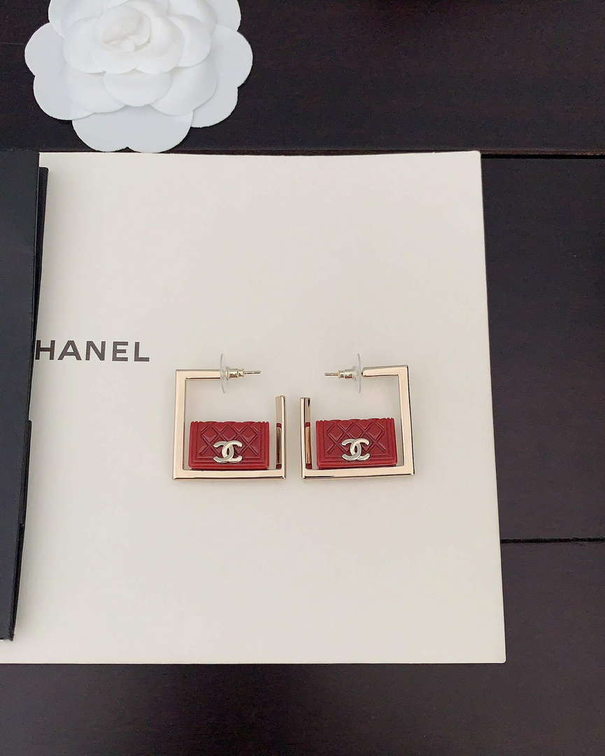 Chanel ABC282 Hoop Earring Fashion Jewelry CC31836