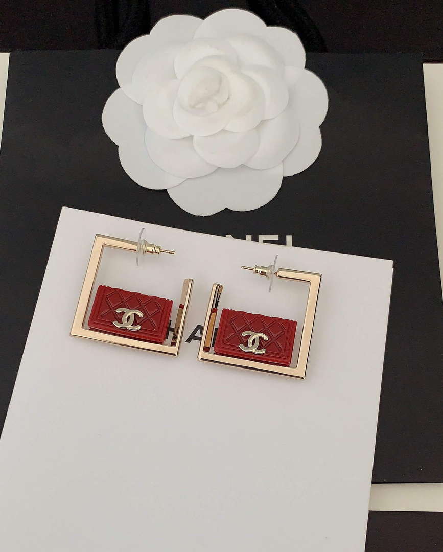 Chanel ABC282 Hoop Earring Fashion Jewelry CC31836