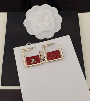 Chanel ABC282 Hoop Earring Fashion Jewelry CC31836 - Default Title - View 6