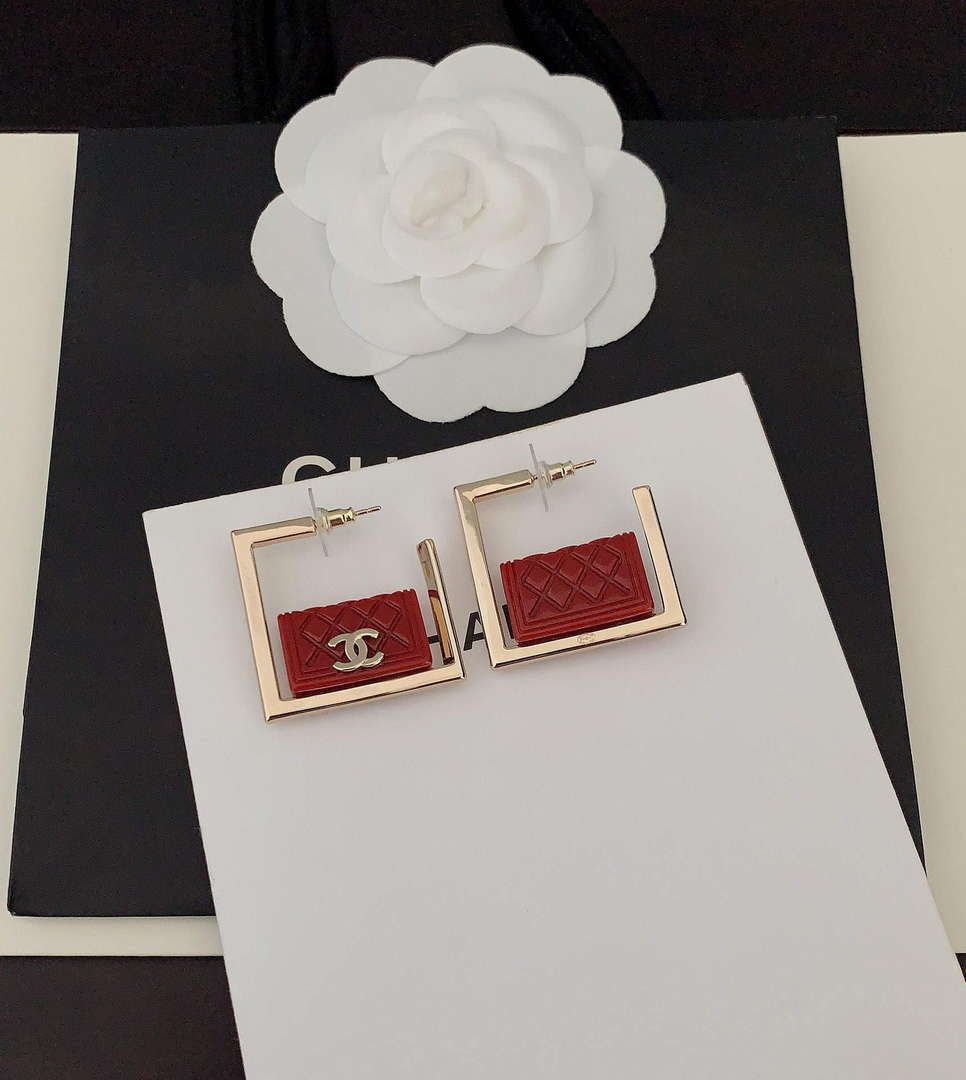 Chanel ABC282 Hoop Earring Fashion Jewelry CC31836