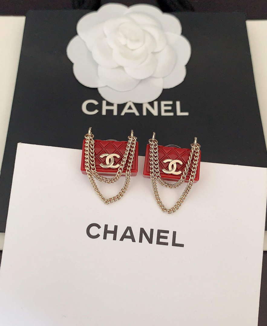 Chanel ABC284 Stud Earring Fashion Jewelry CC31837 - Default Title - View 5
