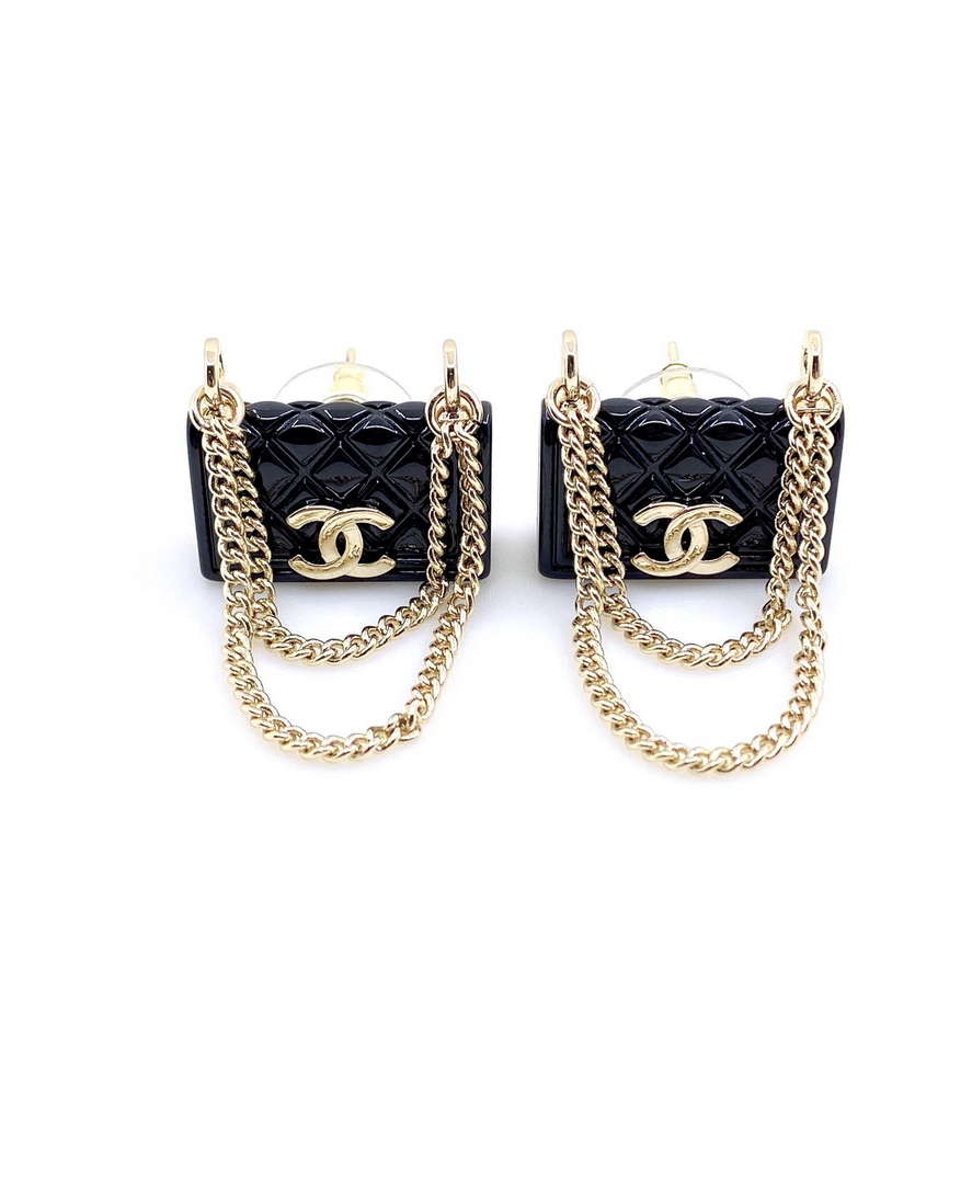 Chanel ABC284 Stud Earring Fashion Jewelry CC31839 - Default Title - View 1