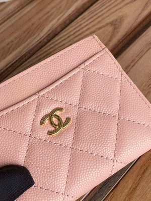 Chanel AP0213 Card Holder Calfskin Pink - Default Title - View 6