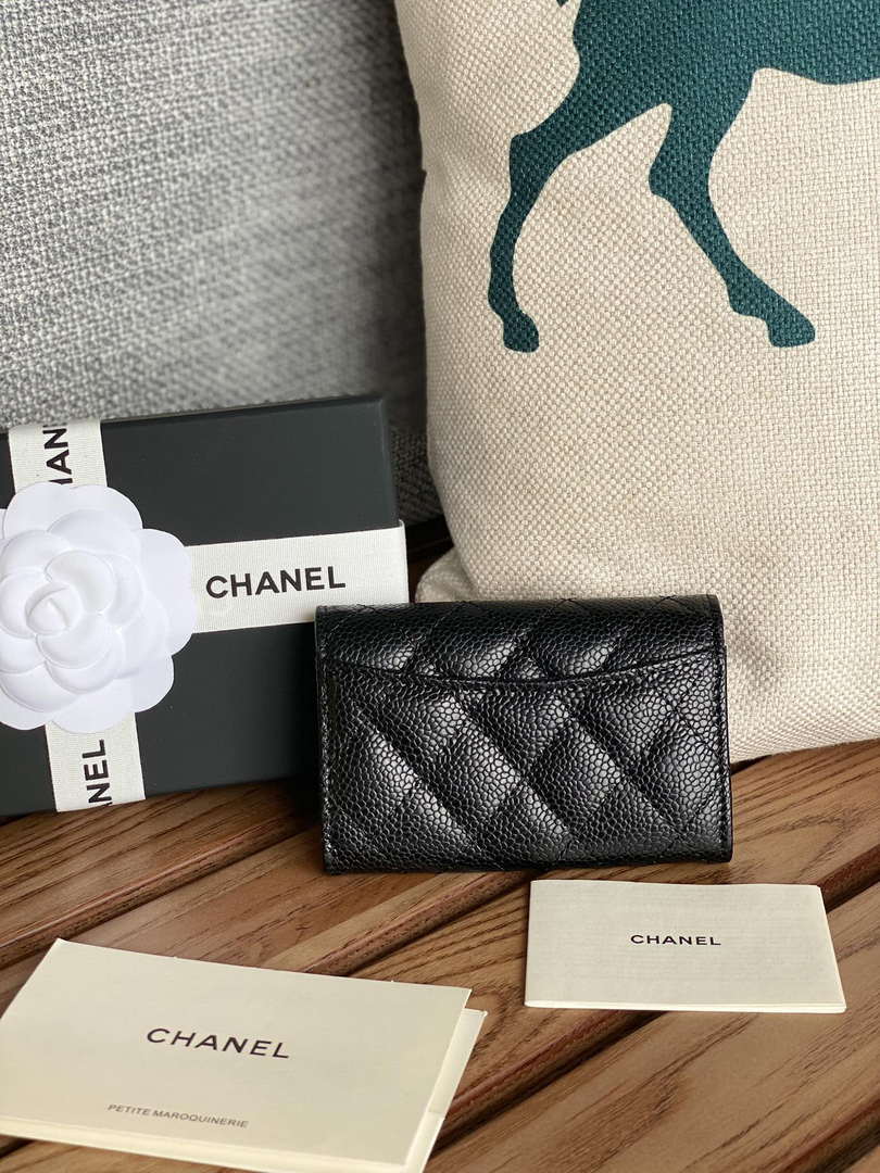 Chanel AP0214 Card Holder Big ball pattern Calfskin CC65014