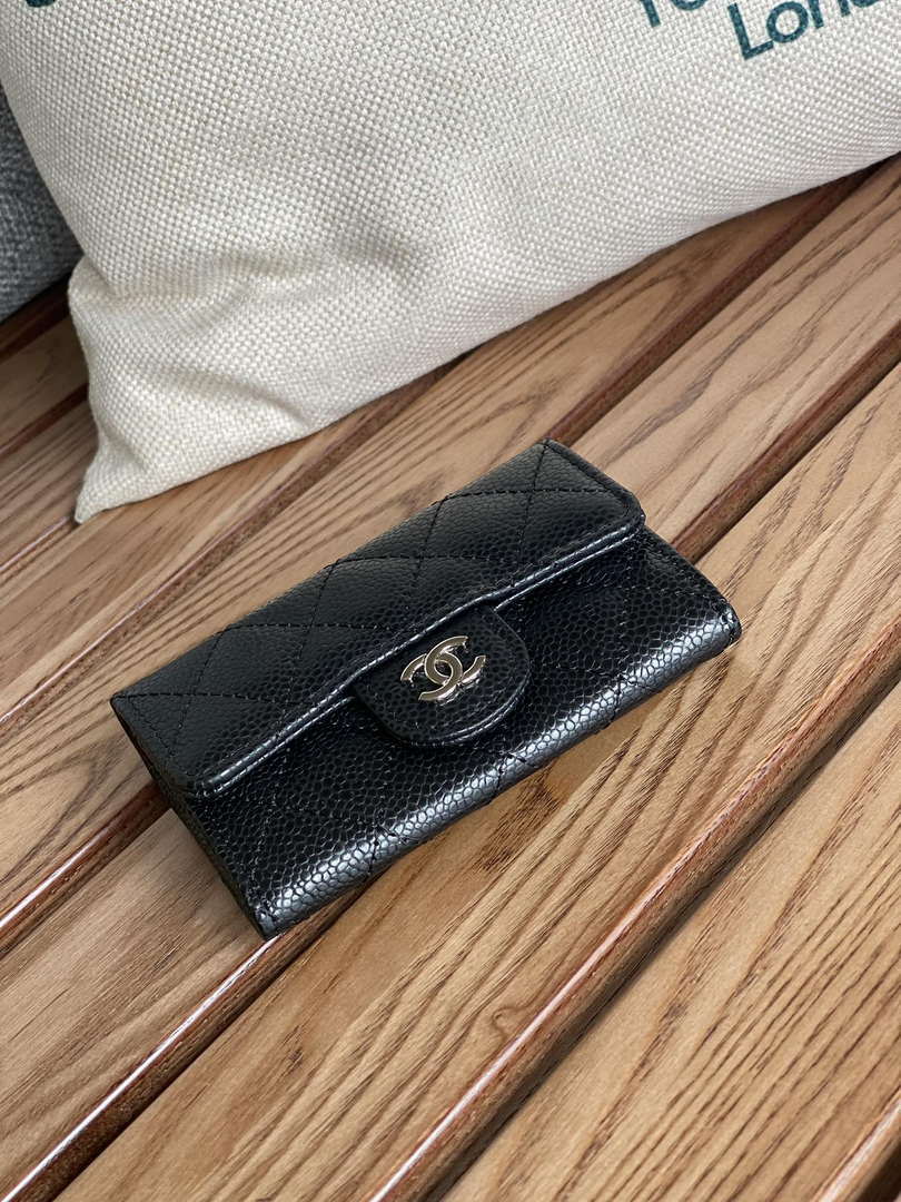Chanel AP0214 Card Holder Big ball pattern Calfskin CC65014