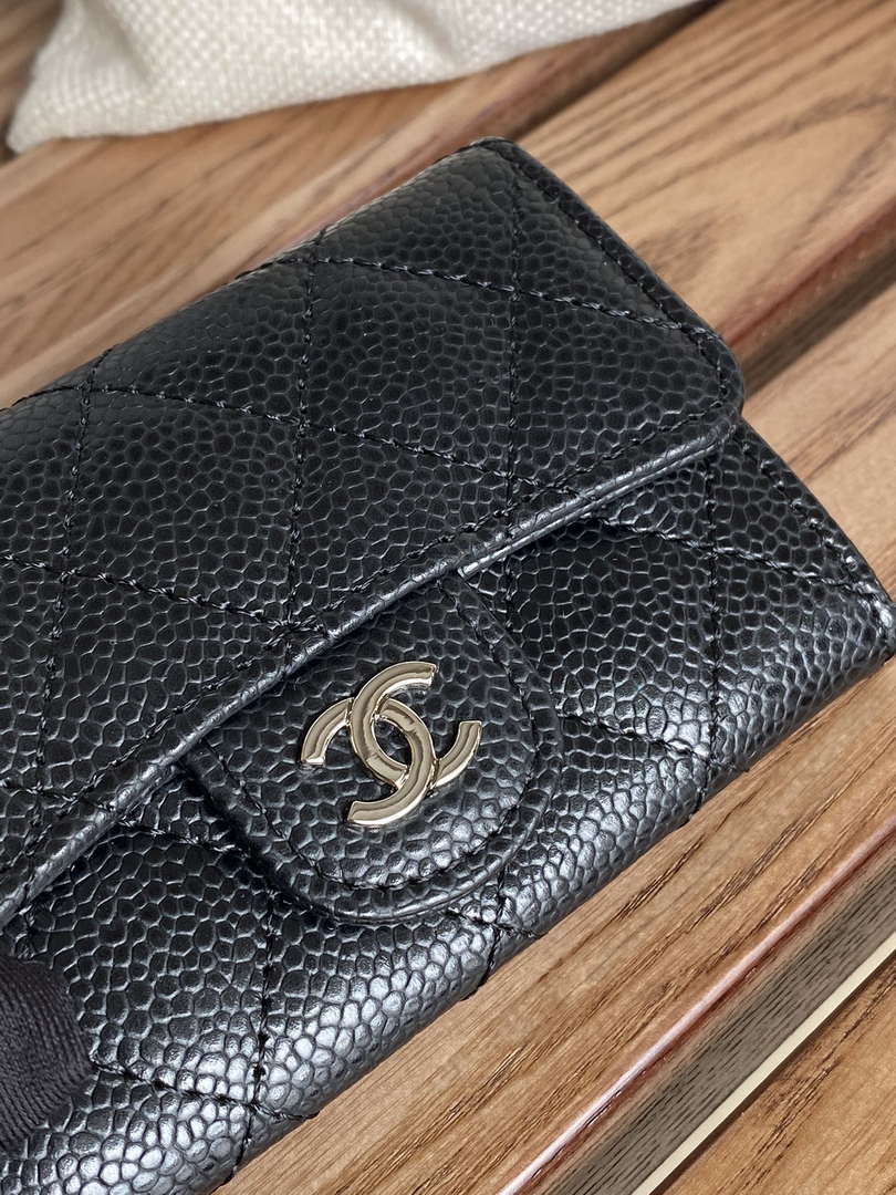 Chanel AP0214 Card Holder Big ball pattern Calfskin CC65014
