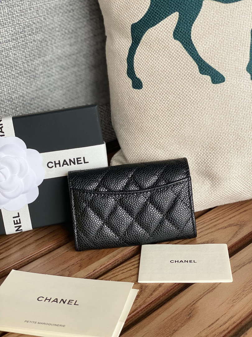 Chanel AP0214 Card Holder Big ball pattern Calfskin CC65015