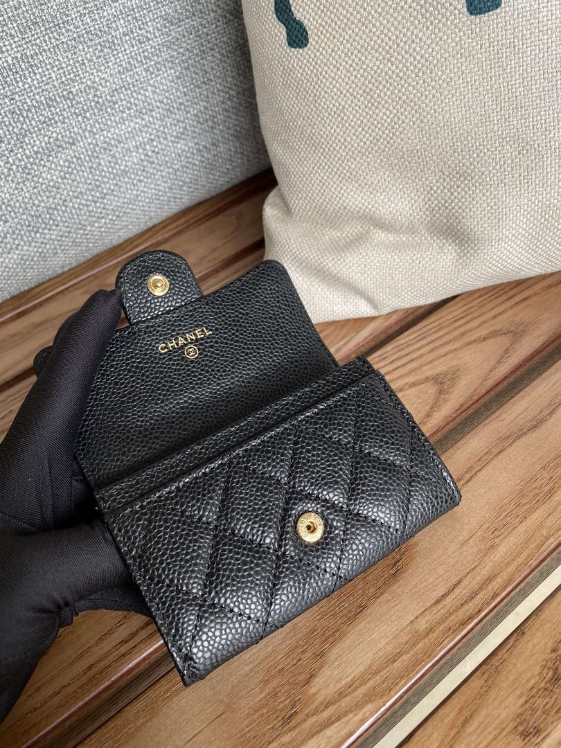 Chanel AP0214 Card Holder Big ball pattern Calfskin CC65015