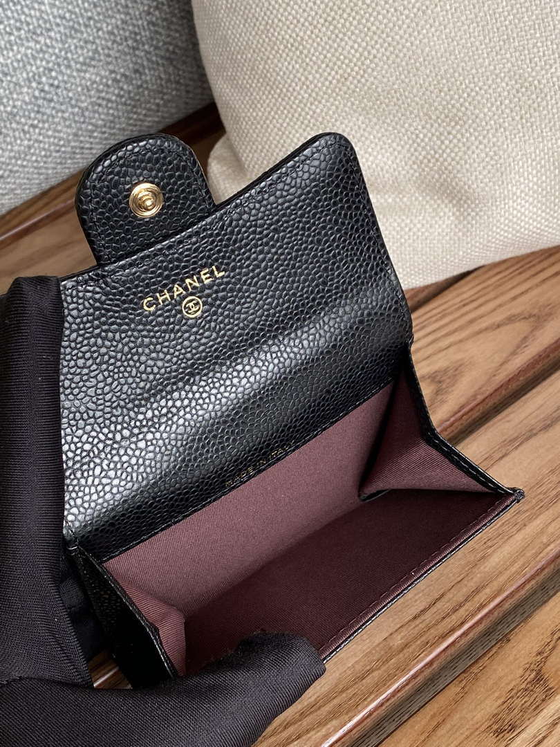 Chanel AP0214 Card Holder Big ball pattern Calfskin CC65015