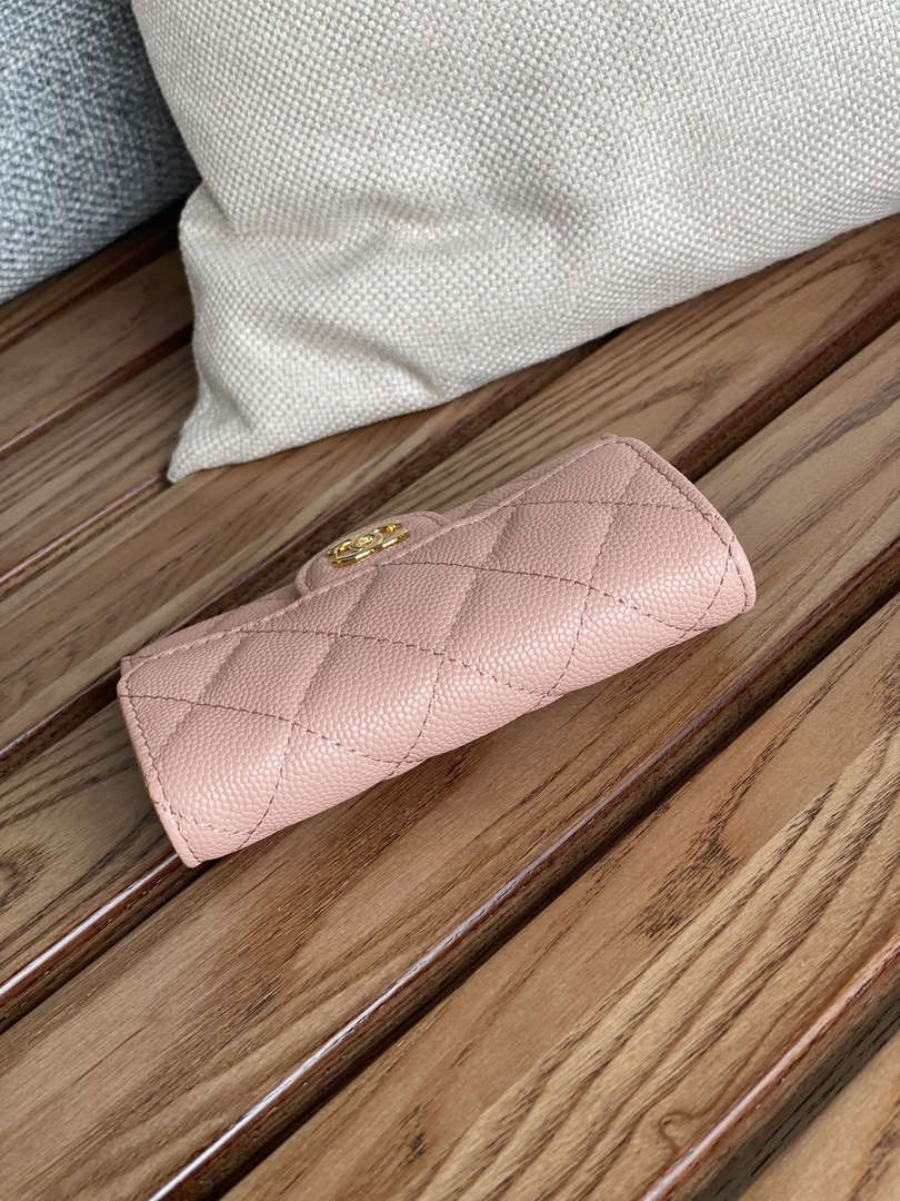 Chanel AP0214 Card Holder Calfskin CC65001