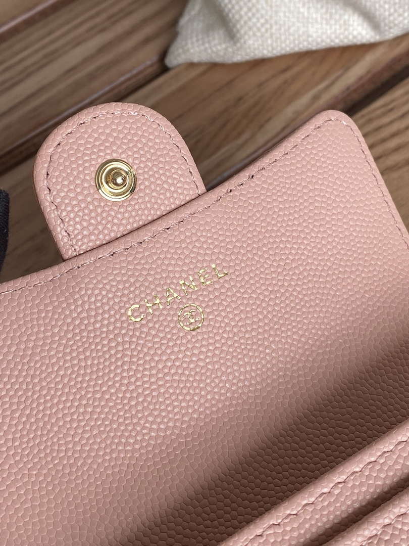 Chanel AP0214 Card Holder Calfskin CC65001