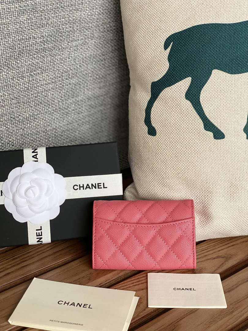 Chanel AP0214 Card Holder Calfskin CC65002