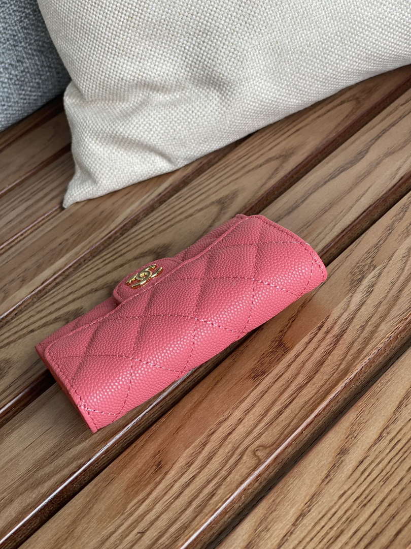 Chanel AP0214 Card Holder Calfskin CC65002