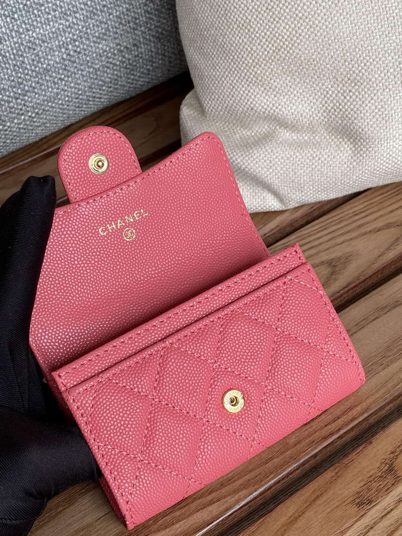 Chanel AP0214 Card Holder Calfskin CC65002