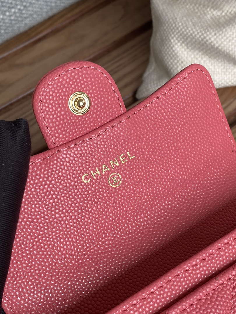 Chanel AP0214 Card Holder Calfskin CC65002