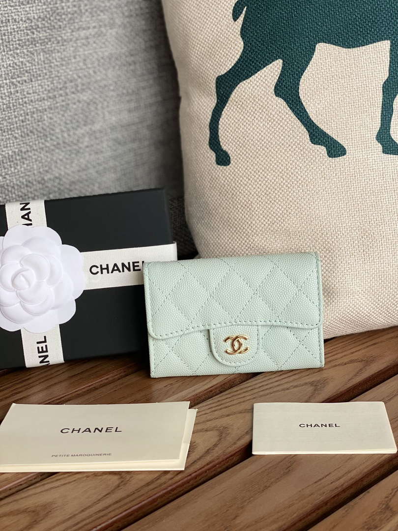 Chanel AP0214 Card Holder Calfskin CC65003 - Default Title - View 1