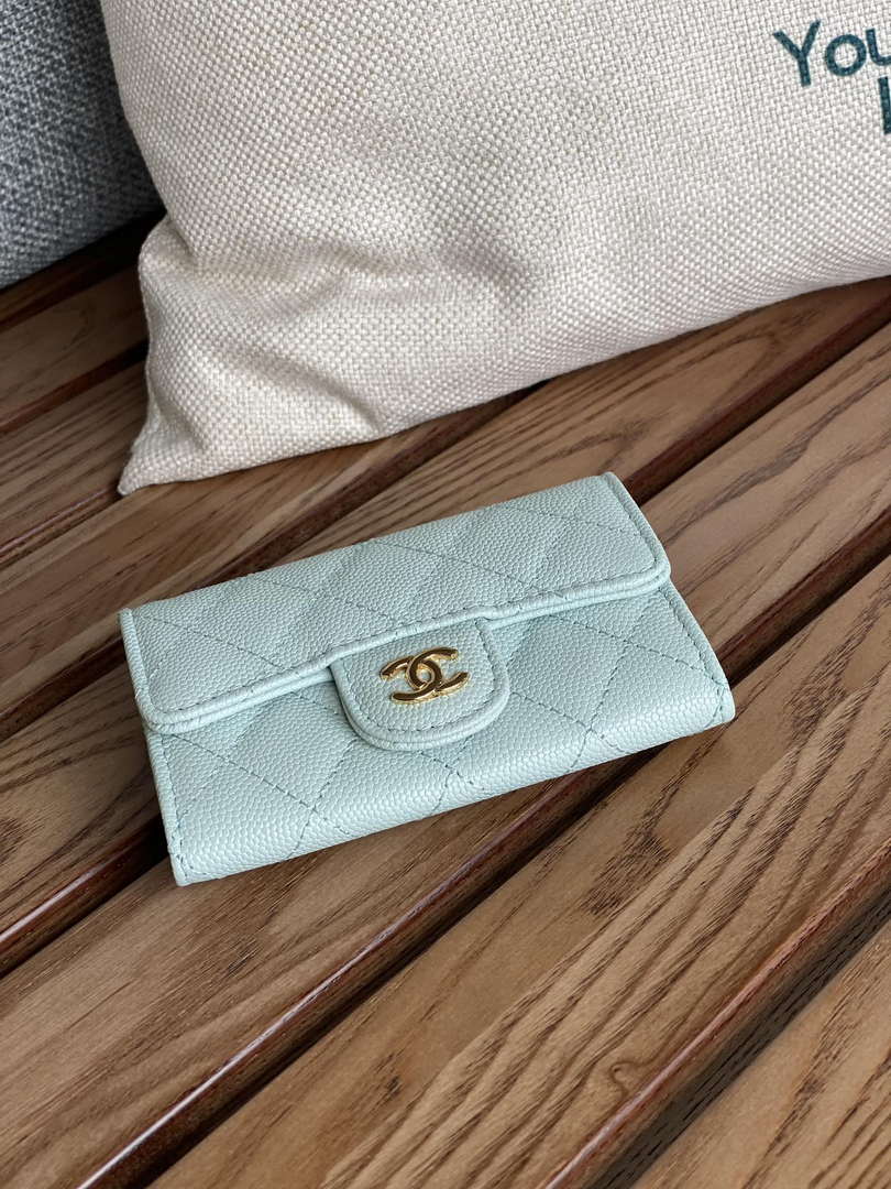 Chanel AP0214 Card Holder Calfskin CC65003