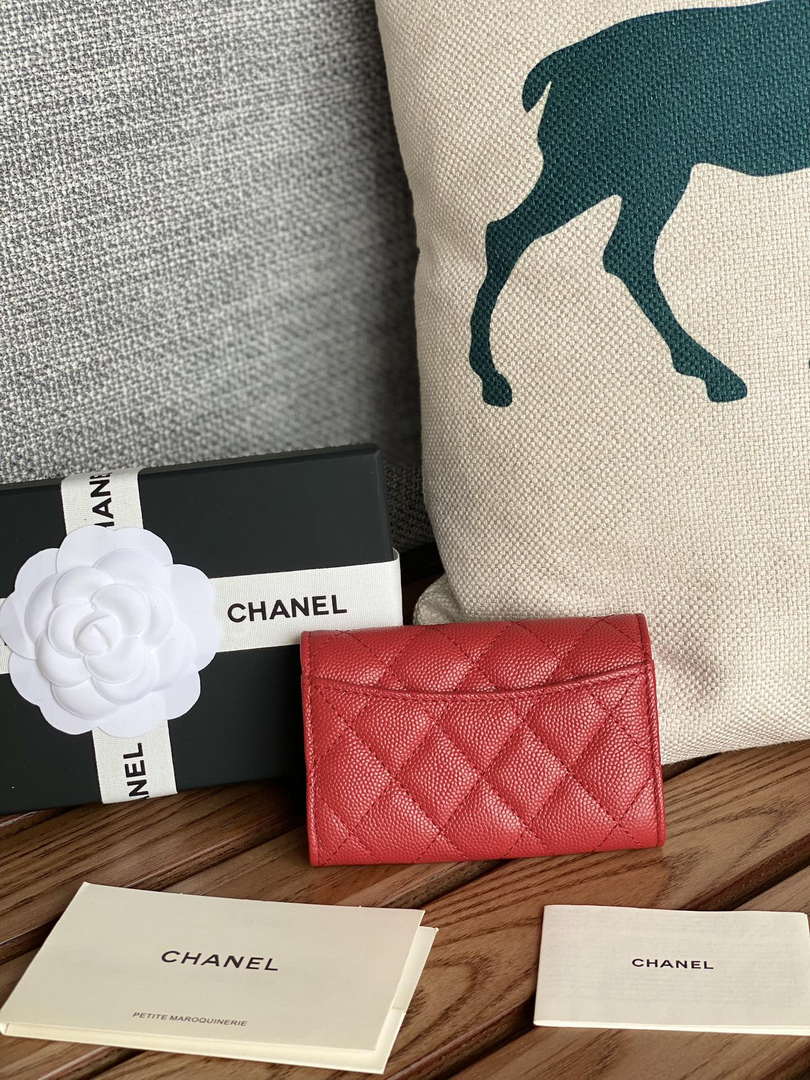 Chanel AP0214 Card Holder Calfskin CC65004