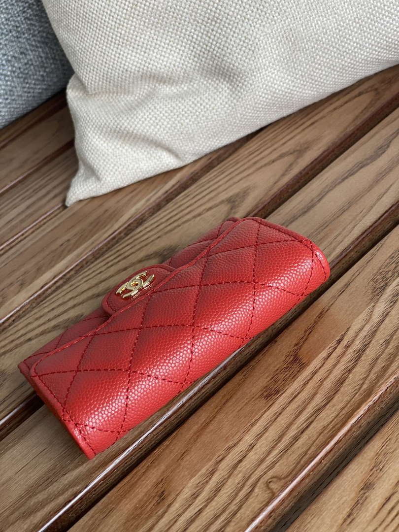 Chanel AP0214 Card Holder Calfskin CC65004