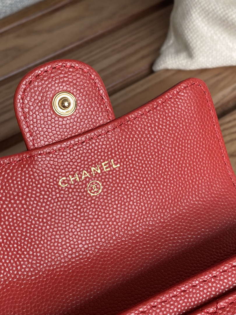 Chanel AP0214 Card Holder Calfskin CC65004