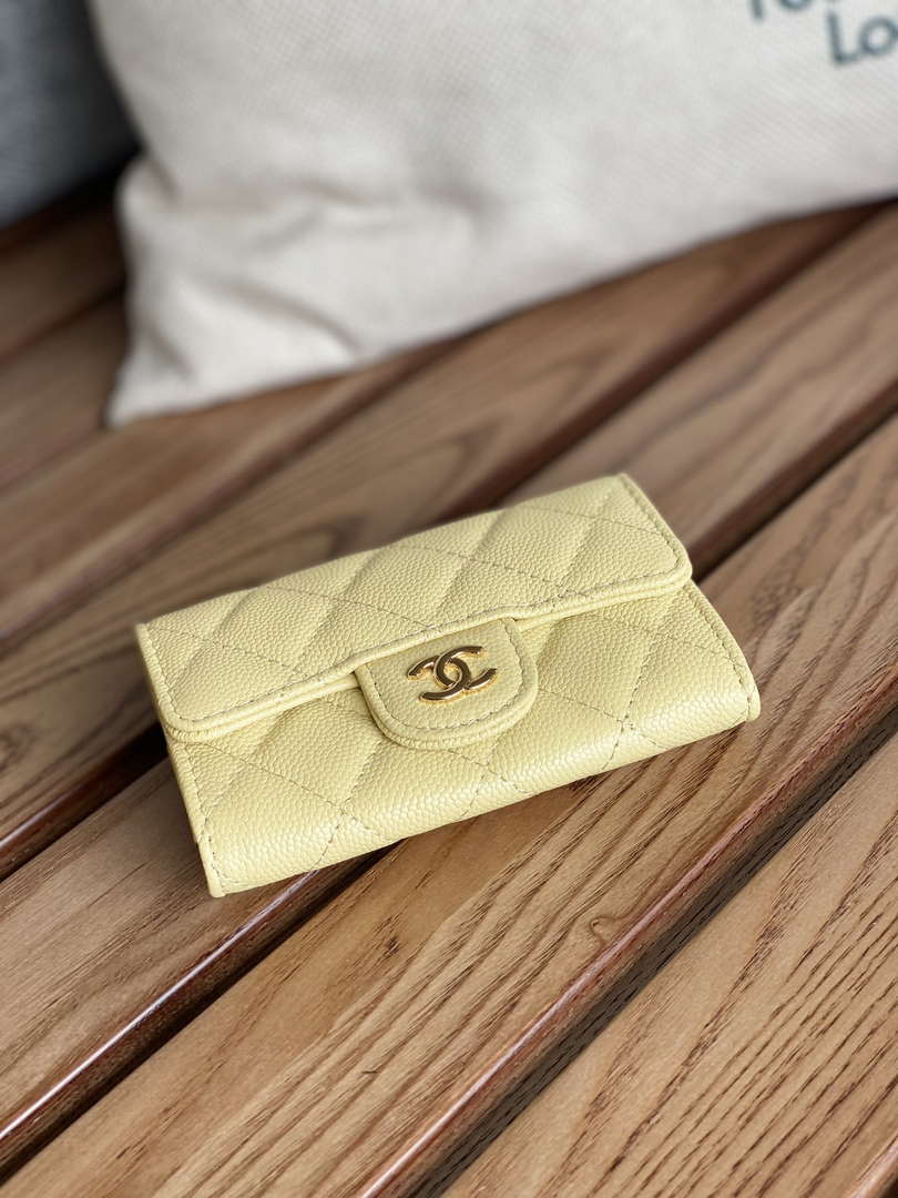 Chanel AP0214 Card Holder Calfskin CC65005