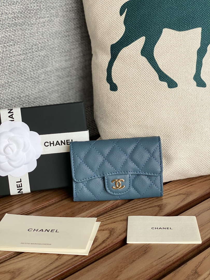 Chanel AP0214 Card Holder Calfskin CC65006 - Default Title - View 1