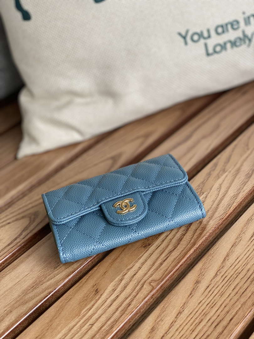 Chanel AP0214 Card Holder Calfskin CC65006