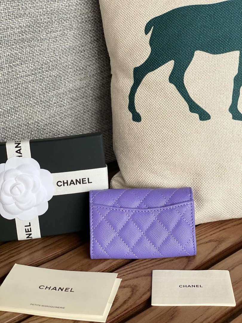 Chanel AP0214 Card Holder Calfskin CC65008