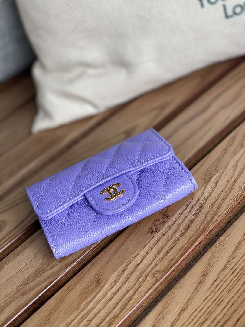 Chanel AP0214 Card Holder Calfskin CC65008
