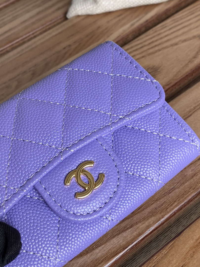 Chanel AP0214 Card Holder Calfskin CC65008