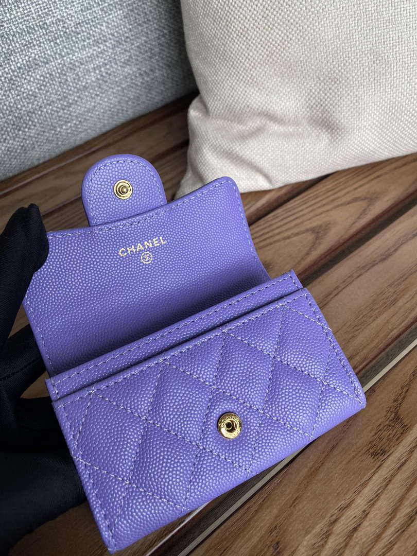 Chanel AP0214 Card Holder Calfskin CC65008