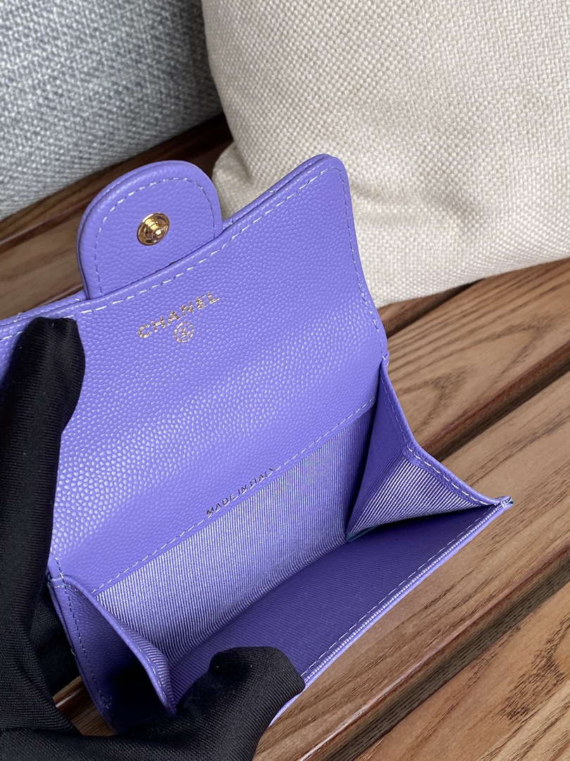 Chanel AP0214 Card Holder Calfskin CC65008