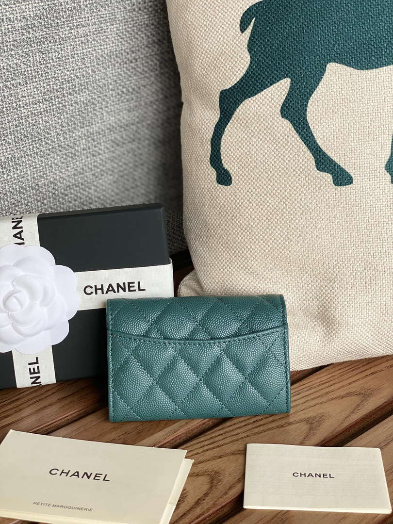 Chanel AP0214 Card Holder Calfskin CC65009