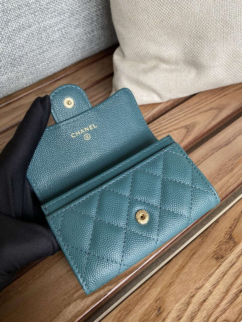 Chanel AP0214 Card Holder Calfskin CC65009