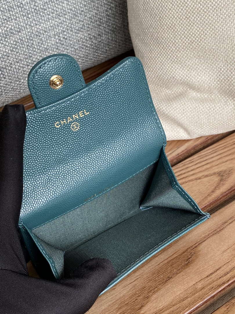 Chanel AP0214 Card Holder Calfskin CC65009